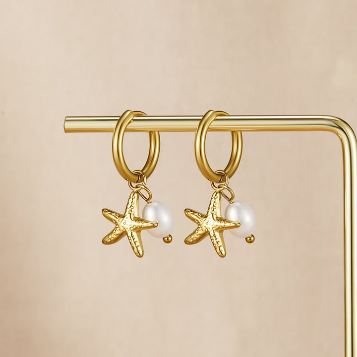 "Under The Sea"  Hoop Earrings