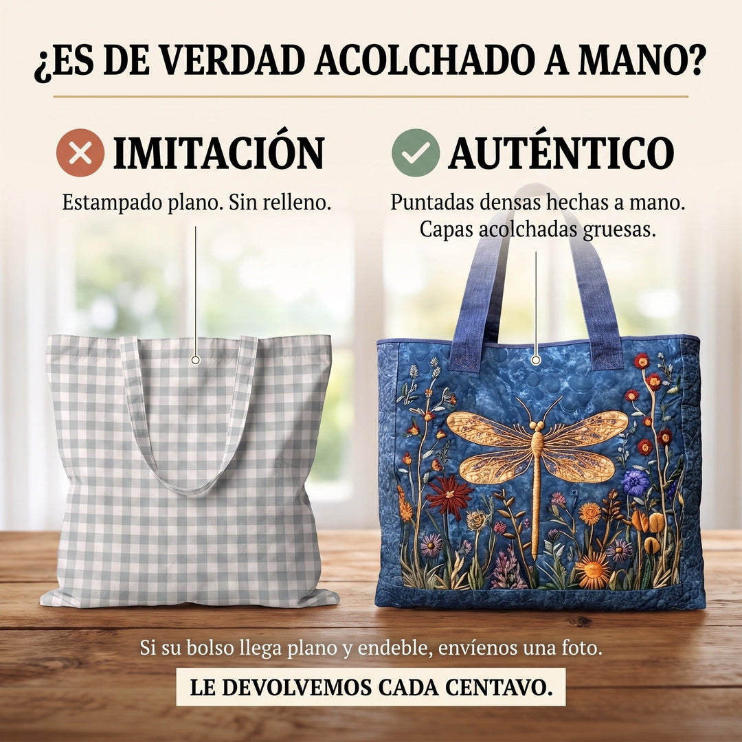 Bolso Acolchado — Libélula Dorada