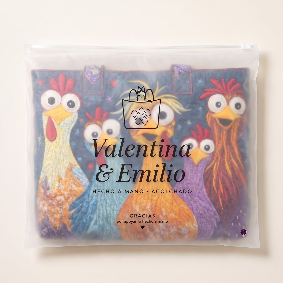 Bolso Artesanal — Cinco Gallinas de Colores