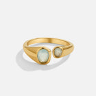 Vintage Aquamarine Wrap Ring 4