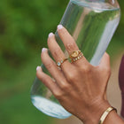 Vintage Aquamarine Wrap Ring 3