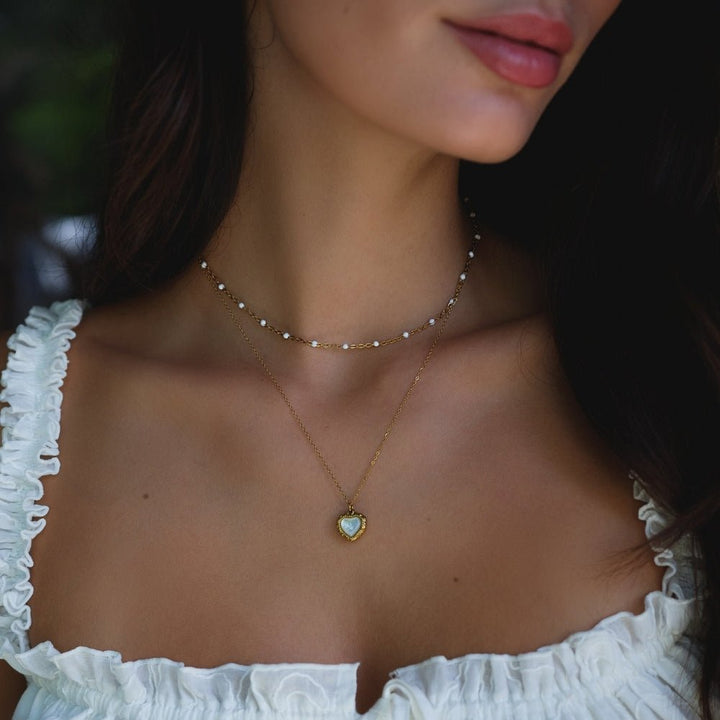 Vintage Eternity Love Necklace
