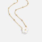 White Blossom Flower Necklace 4